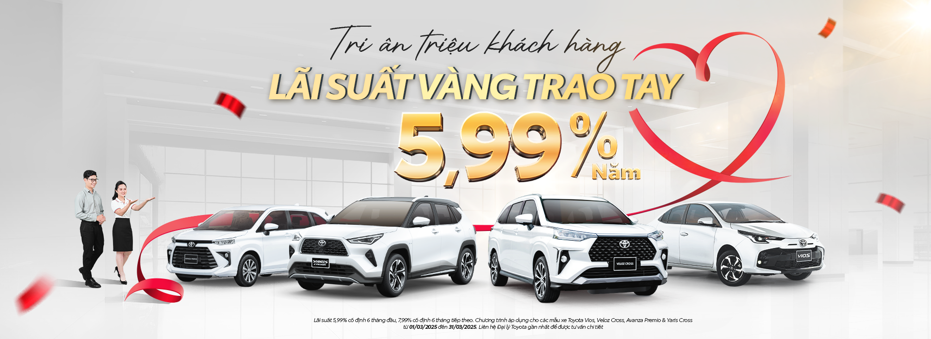 ƯU ĐÃI TRẢ GÓP TỪ TÀI CHÍNH TOYOTA VIỆT NAM