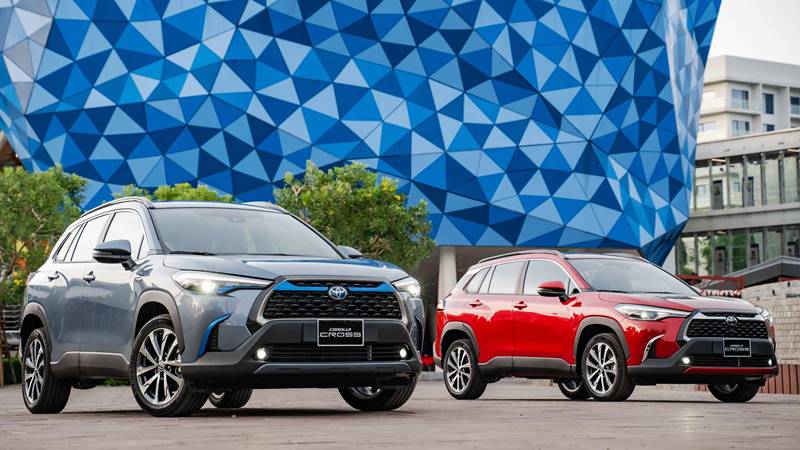 So sánh 3 phiên bản Toyota Corolla Cross 2023 tại Việt Nam