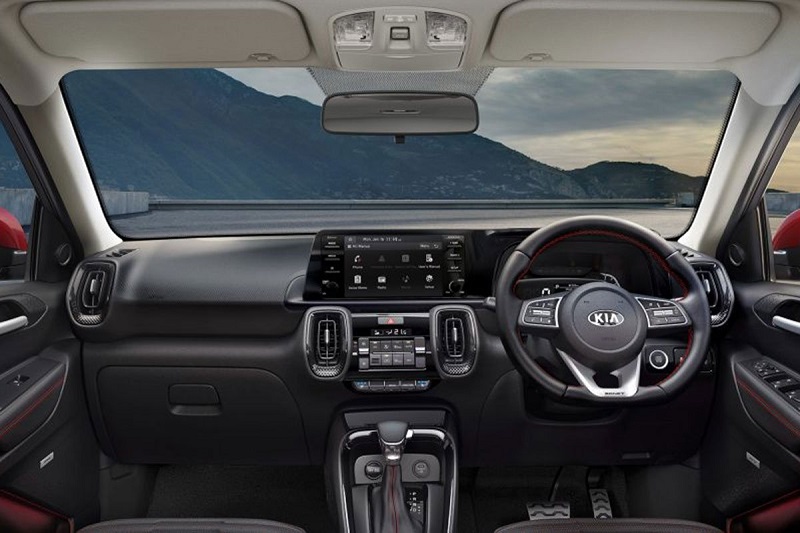 so sánh Toyota Raize và Kia Sonet nội thất
