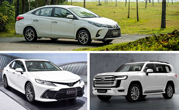 Điểm danh những mẫu xe ô tô giữ giá nhất thị trường: sedan của Toyota chiếm ngôi vương
