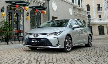 Bảng giá xe Toyota Corolla Altis 2023 mới nhất (Tháng 11/2023)