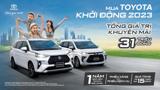 Mua Toyota, khởi động 2023 bùng nổ