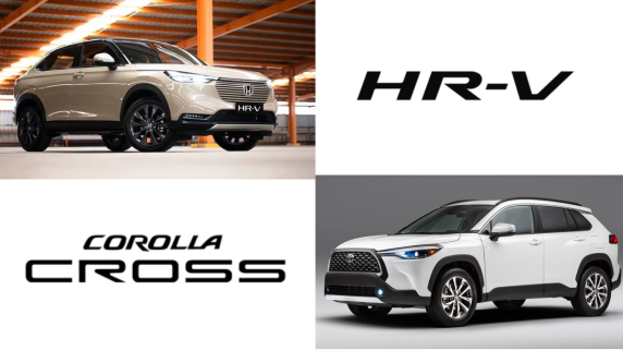 So sánh Toyota Corolla Cross và Honda HRV: hai đối thủ SUV nặng kí