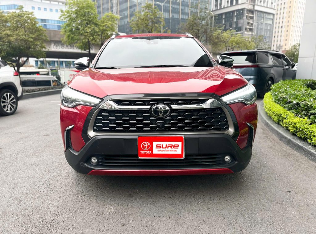 xe Corolla Cross cũ đỏ 