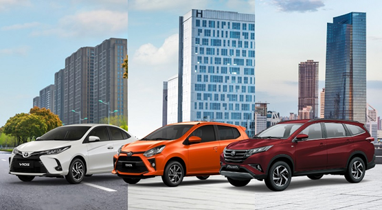 Các dòng xe Toyota 