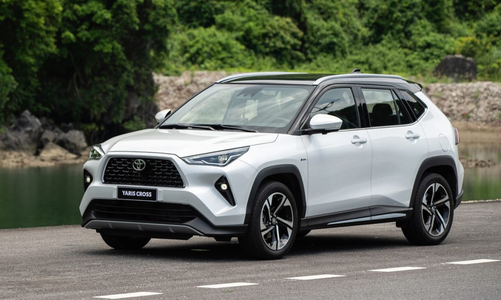 Toyota Yaris Cross 2024 màu trắng ngọc trai
