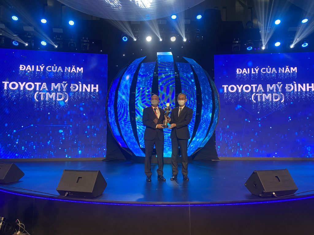 lễ trao giải Toyota Mỹ Đình vinh dự và tự hào là Đại lý số 1 toàn quốc.